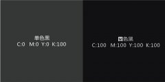單色黑與四色黑在印刷中的運(yùn)用及區(qū)別
