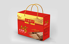 土特產(chǎn)米花糖禮品盒包裝
